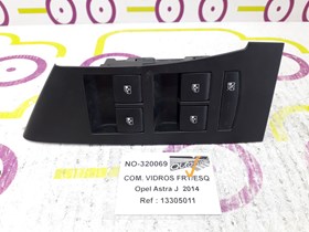 Comando de Vidros Frt / Esq Opel Astra J  de 2014 - Ref OEM :  13305011